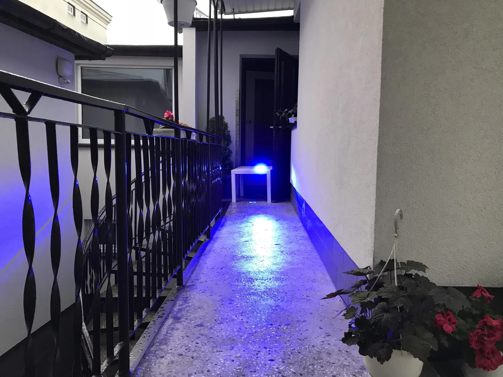 LAMPA OSTRZEGAWCZA 4 LED STROBOSKOP ALR NIEBIESKA EAN (GTIN) 8221051725489