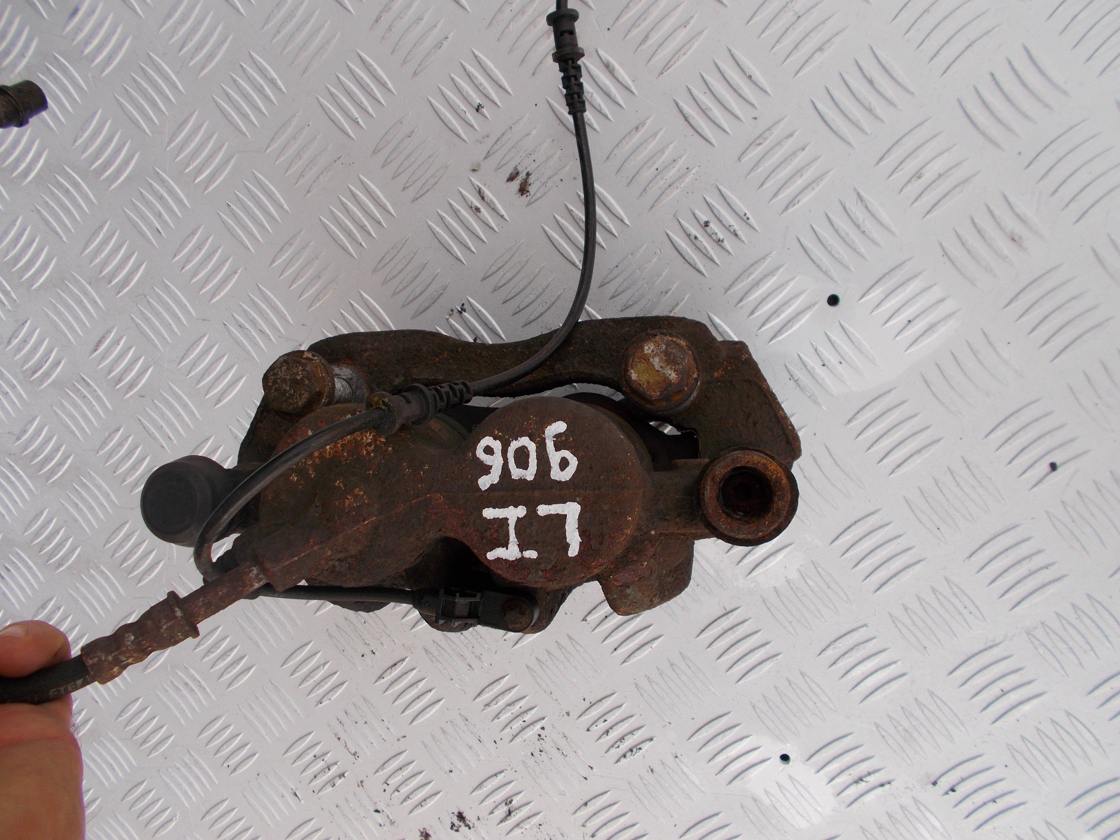 MERCEDES SPRINTER 906 VW Crafter ZACISK hamulcowy HAMULCA LEWY PRZÓD Producent części Mercedes-Benz OE