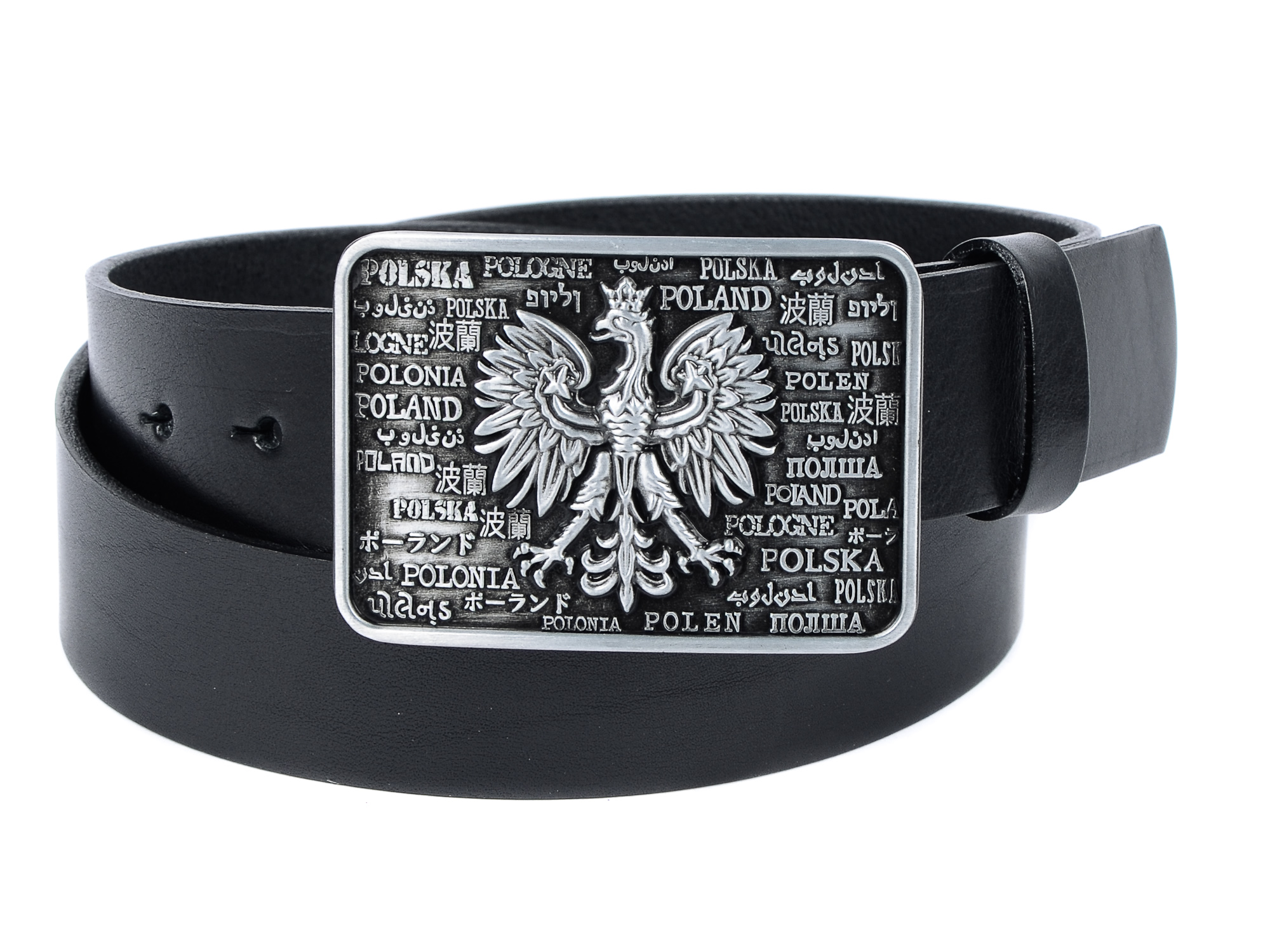 

Polski Orzeł - Oryginalny Pasek- Skóra -XXXL 150cm