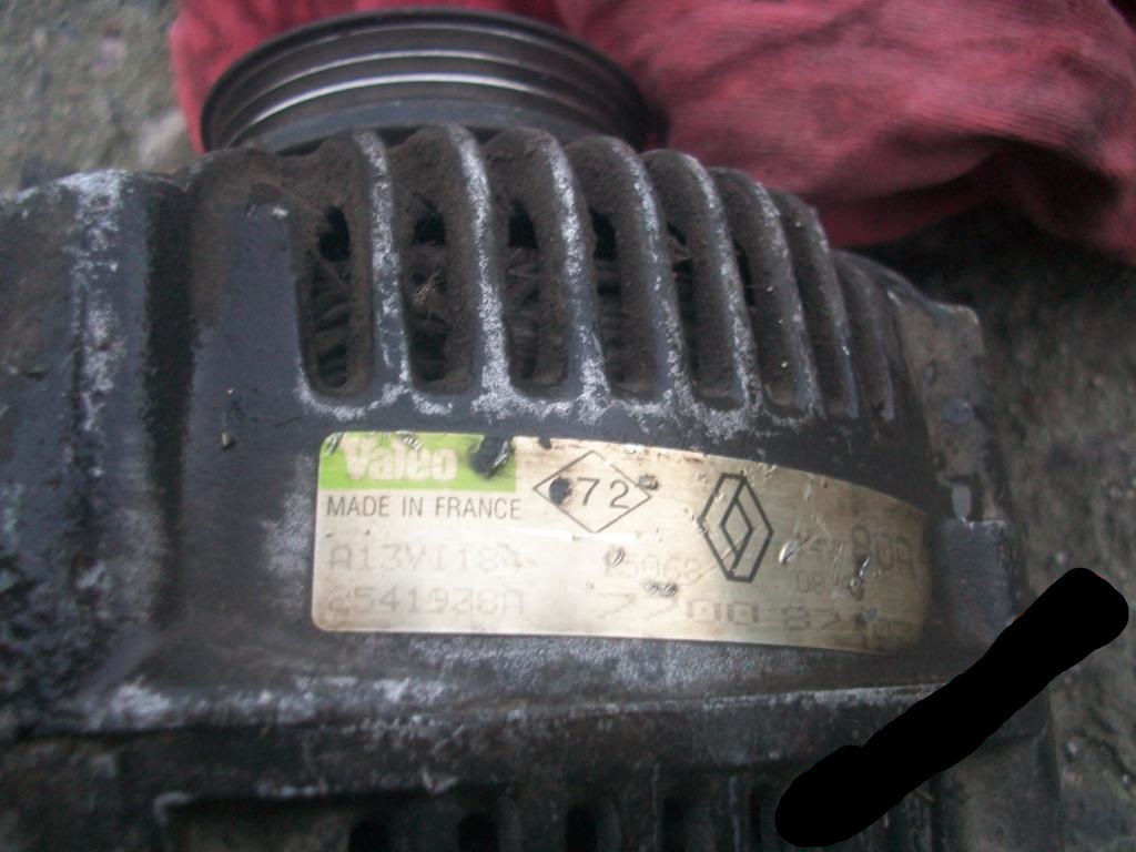 ALTERNATOR RENAULT LAGUNA MEGANE SCENIC 2541938A Producent części Inny