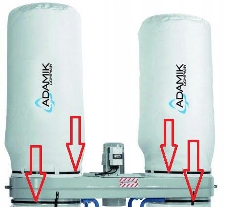 WOREK FILTRACYJNY GÓRNY ODCIĄG FT200SF/FT202SF Rodzaj worek