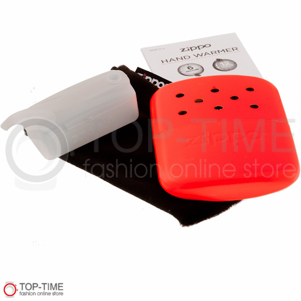 WROCŁAW Ogrzewacz do rąk zippo 12h pomarańczowy benzyna Rodzaj benzynowy