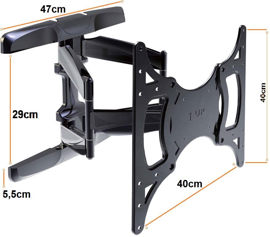 Uchwyt LCD/LED 26-55 400x400 dwa ramiona NOWOŚĆ ! Model PSW842-400