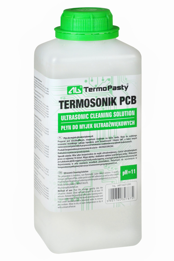 

Płyn do myjek Termosonik Pcb 1l AG_________AGT-200