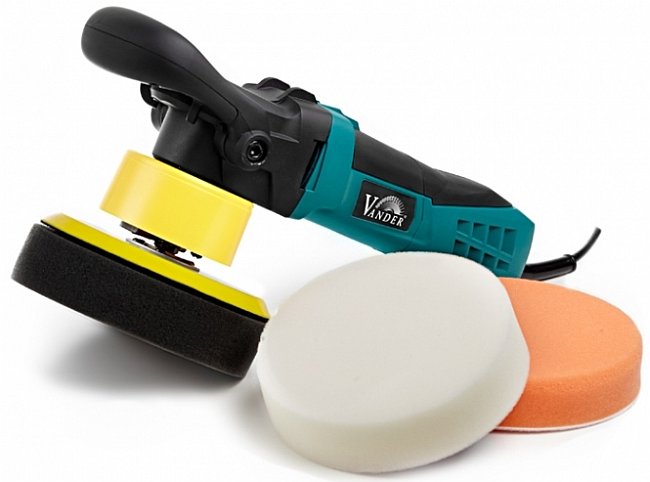 POLERKA SAMOCHODOWA Z GĄBKAMI DO LAKIERUVPO709 VANDER ELEKTRONARZĘDZIA