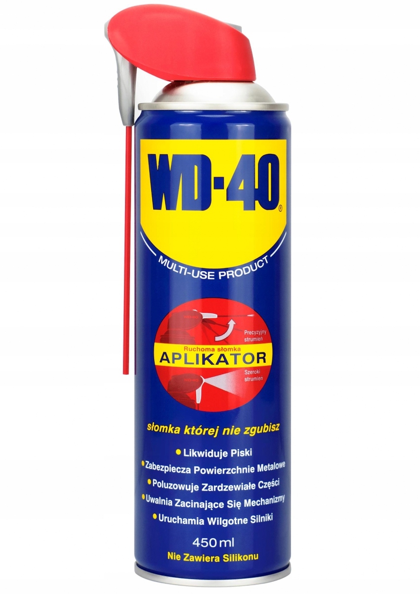 

WD-40 450ml aplikator, odrdzewiacz