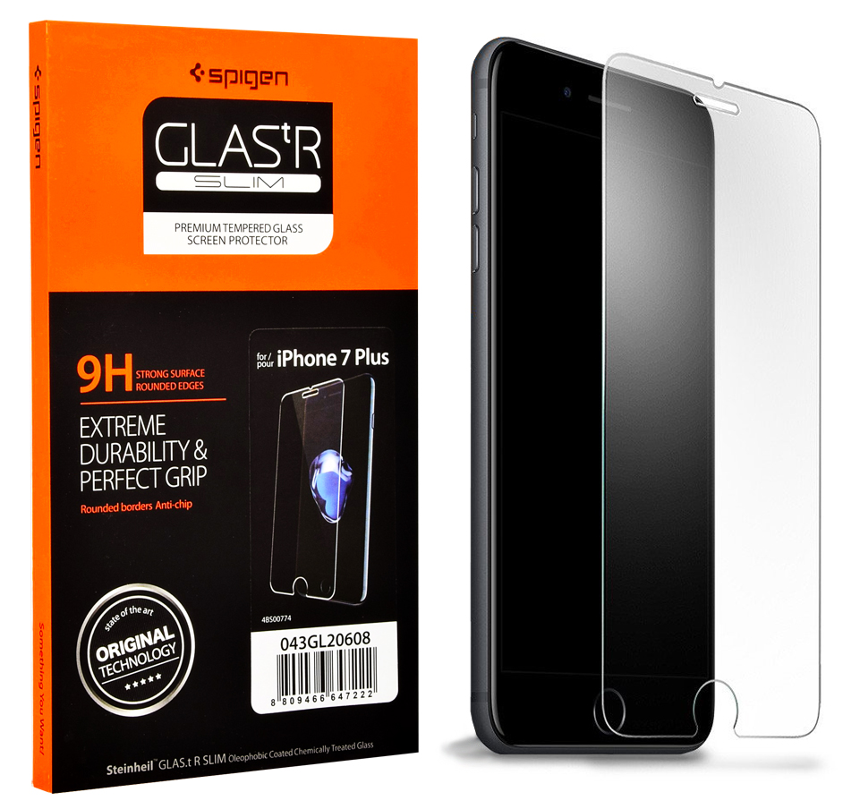 

Szkło hartowane Spigen do etui do iPhone 8/7 Plus