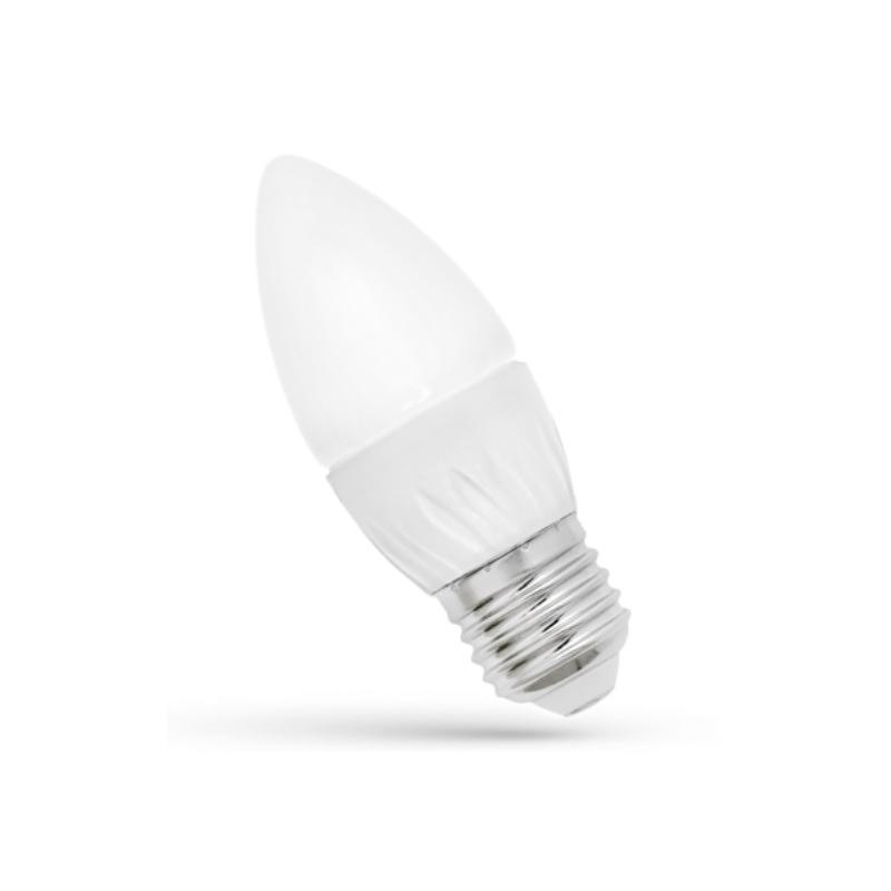 

Żarówka Led Świecowa E27 4W 340lm 6000K zimna biel