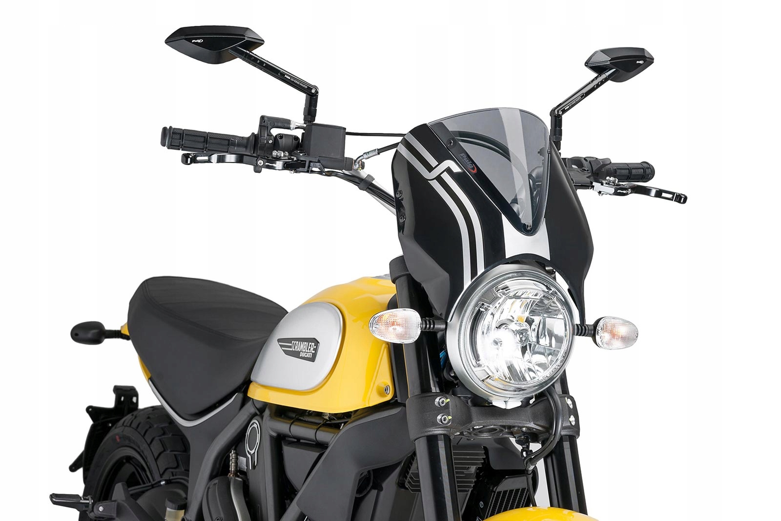 RÝCHLY DEFLEKTOR PUIG RETRO PRE DUCATI SCRAMBLER KRK