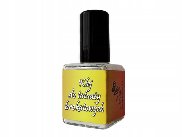 

Klej do tatuażu brokatowego. Alternatywna henna.