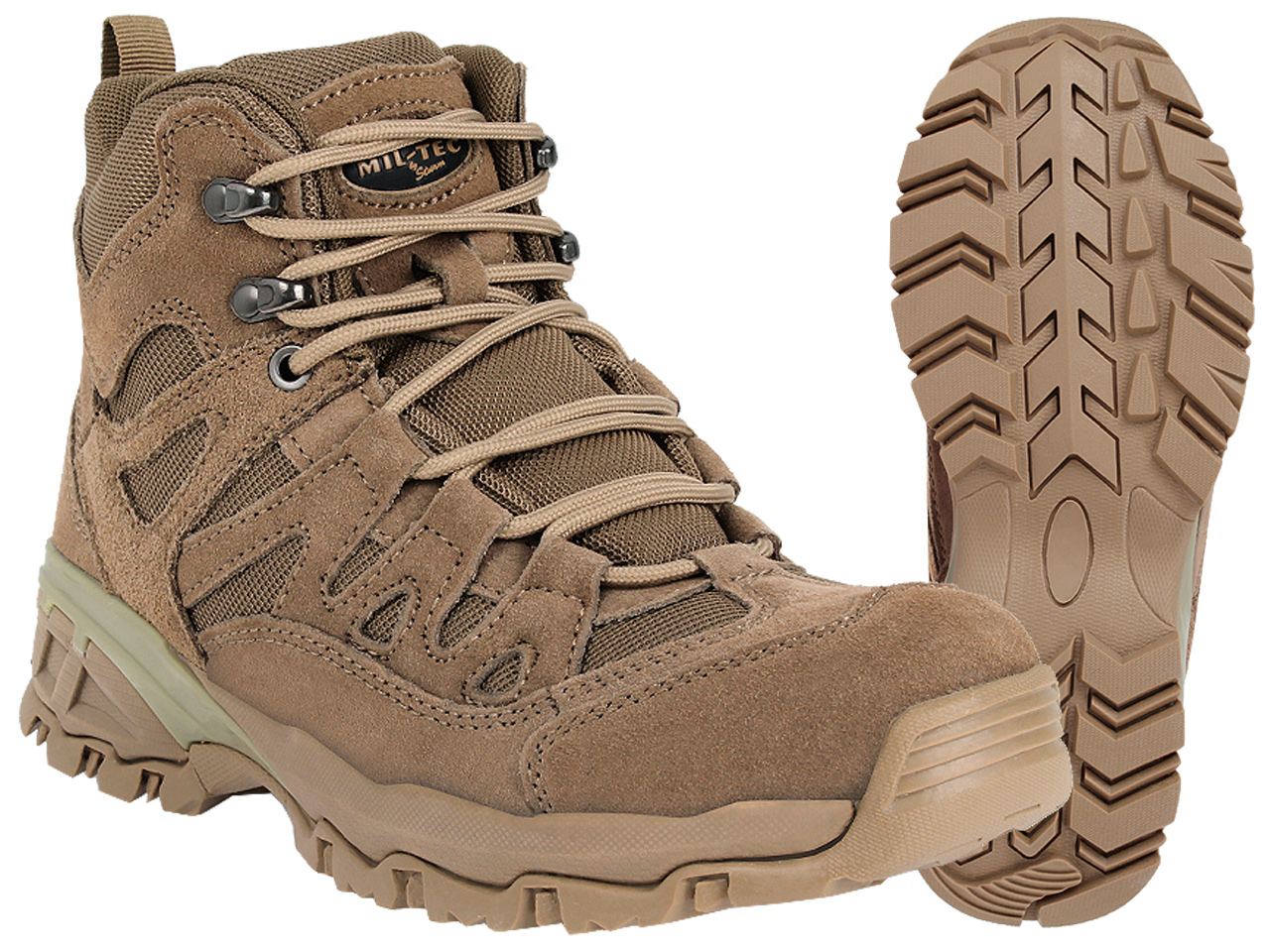 

Buty Taktyczne Bojowe Skórzane Squad Coyote 39