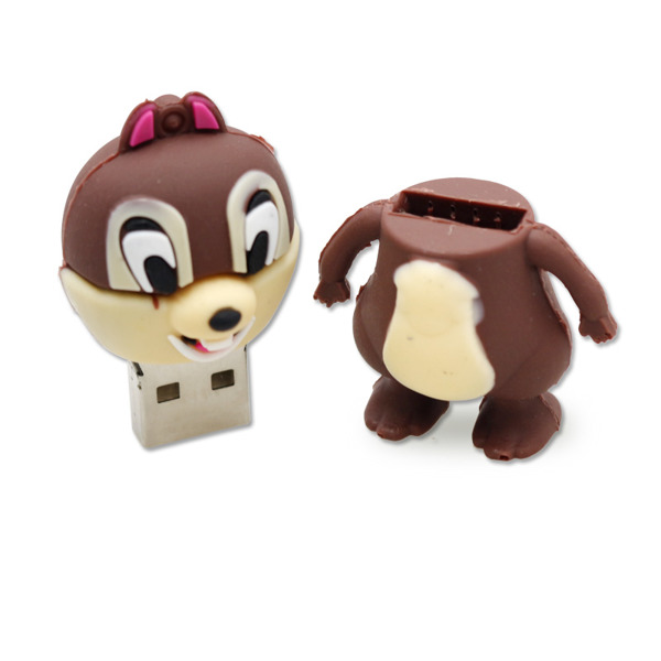 PENDRIVE CHIP I DALE Wiewiórka BRYGADA RR USB 64GB Kolor wielokolorowy