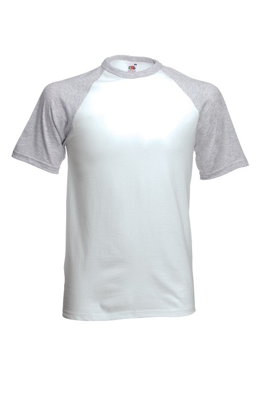 

Koszulka T-shirt Baseball White/Heather Grey L