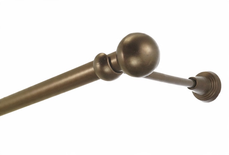 

Karnisz Metal Pojedyncze fi 19 / 280 cm bez kółek