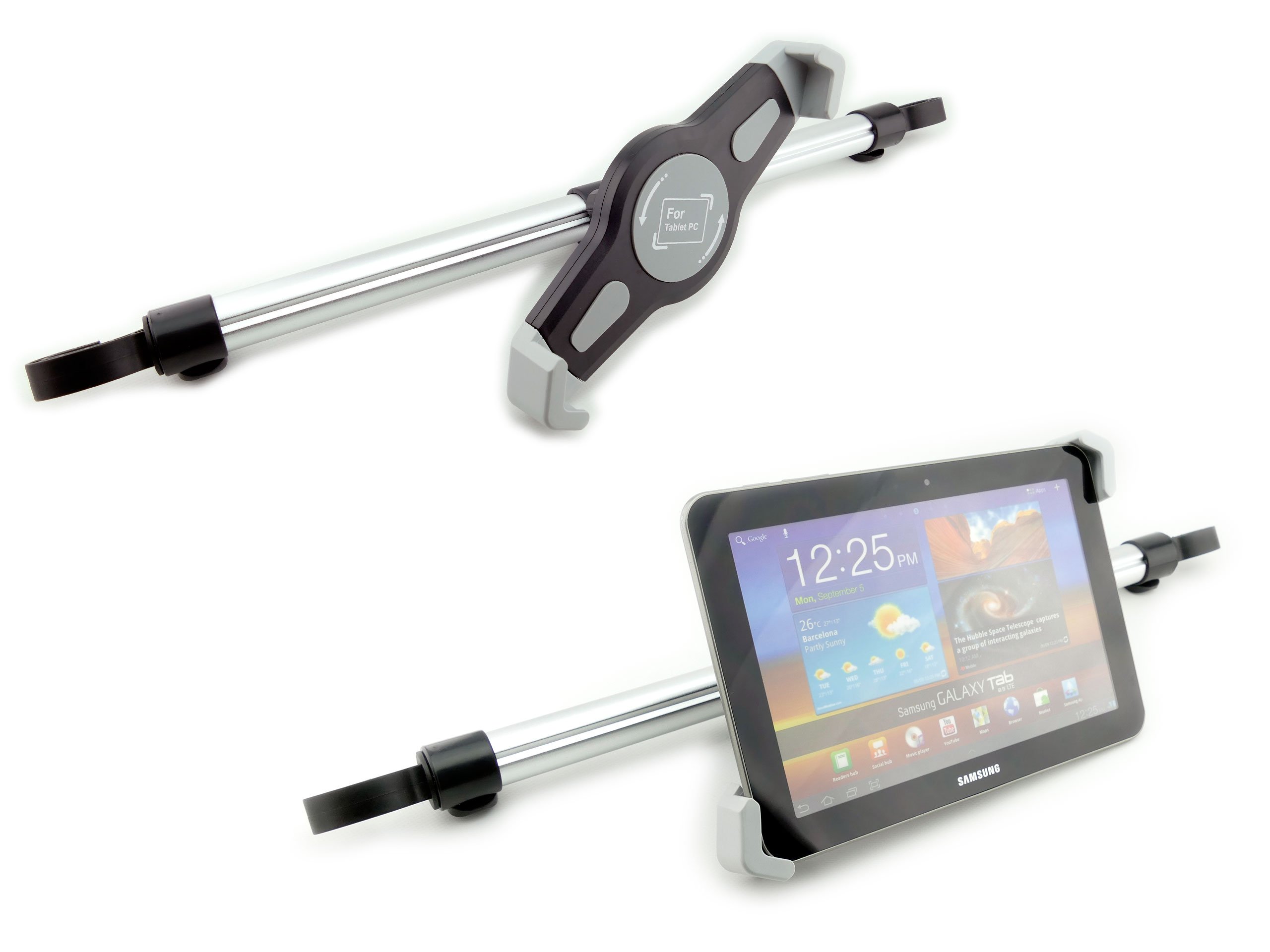 Uchwyt między zagłówki foteli do tabletu GenBox T90