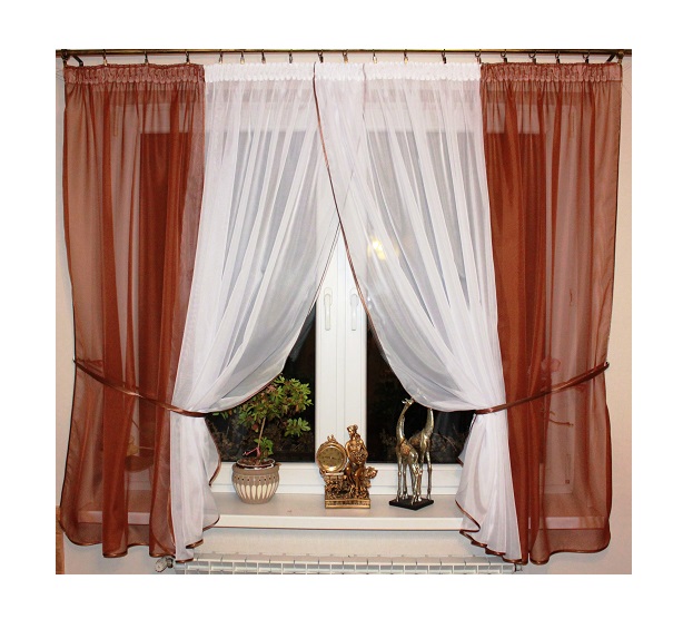 Готова Занавес ОЛА 14 Цветов 400/160 Гардины