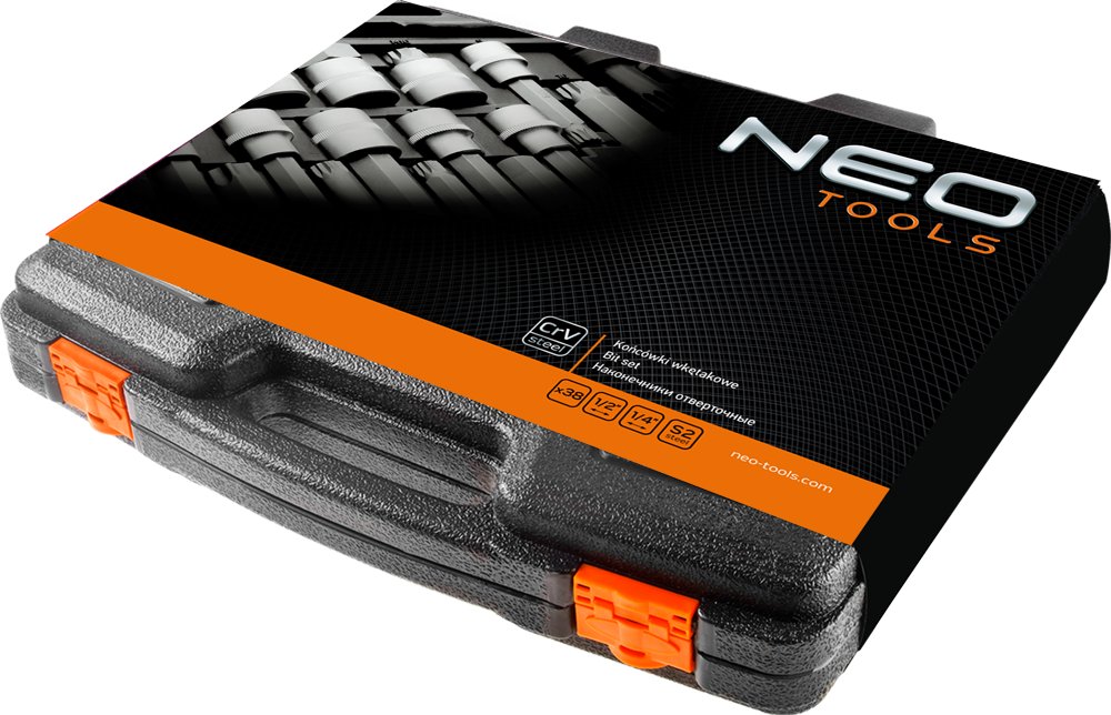 ZESTAW BITY TORX 1 2 38szt NEO klucze 08 710 Number of Elements sets