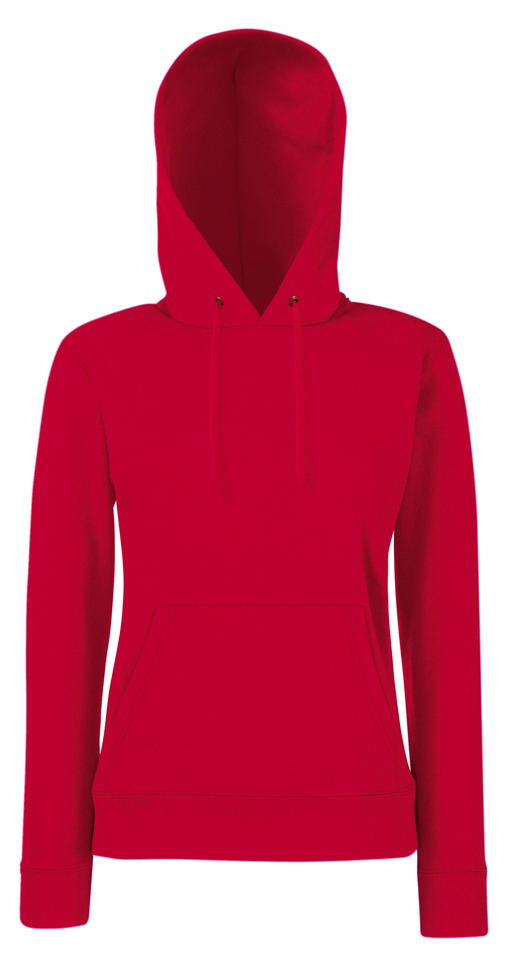 

Fruit Of The Loom Damska Bluza z Kapturem Red L