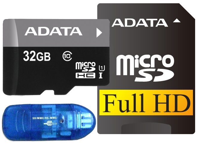 

Karta Adata Micro Sd 32GB Class 10 UHS-1 Czytnik