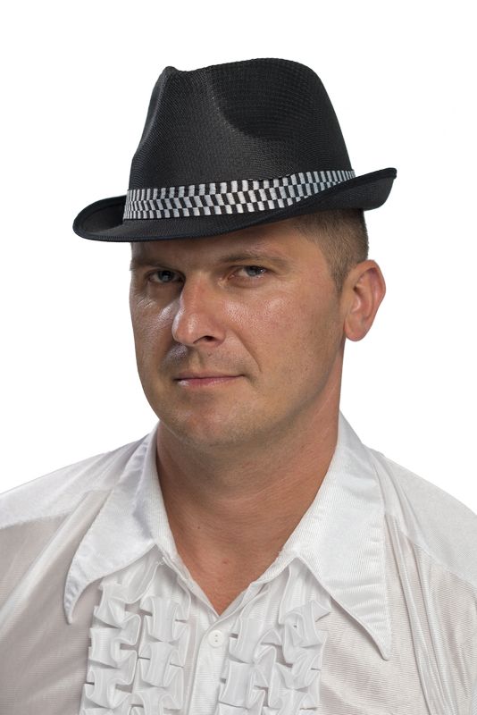 

Kapelusz Al Capone Eko Czarny Fedora Lata 20 CC183