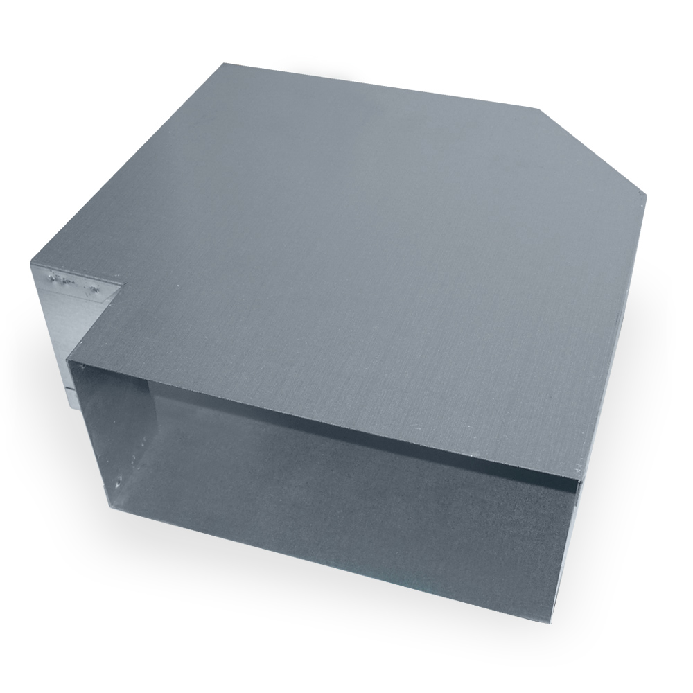 

Kolano 90st kanał płaski 150x50mm