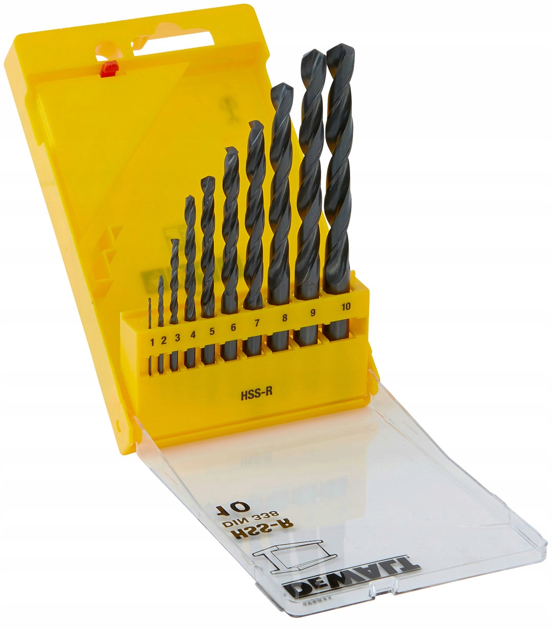 

Zestaw wierteł do metalu 10cz Hss-r DeWalt T5911