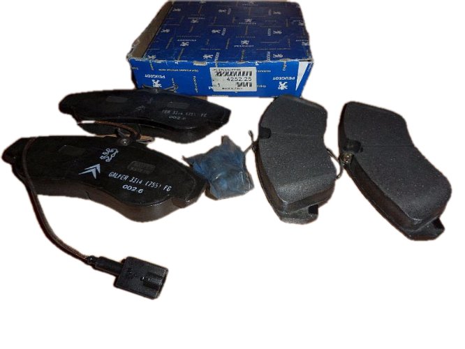 ORG KLOCKI HAM PRZOD PEUGEOT BOXER CITROEN JUMPER