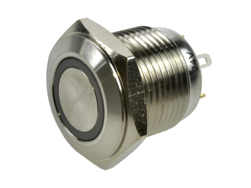 

Przełącznik przyciskowy 2A 36V Led 16mm Onpow