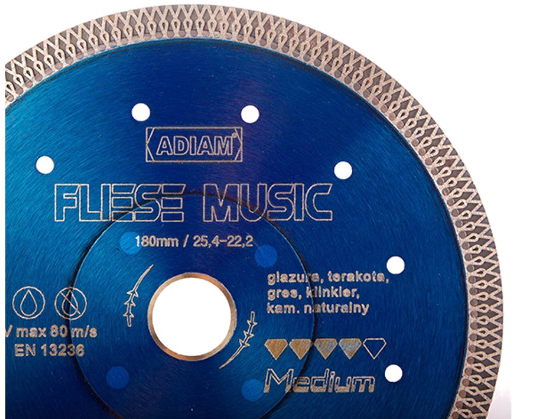 

Adiam Fliese Music 230mm Tarcza Diamentowa Medium