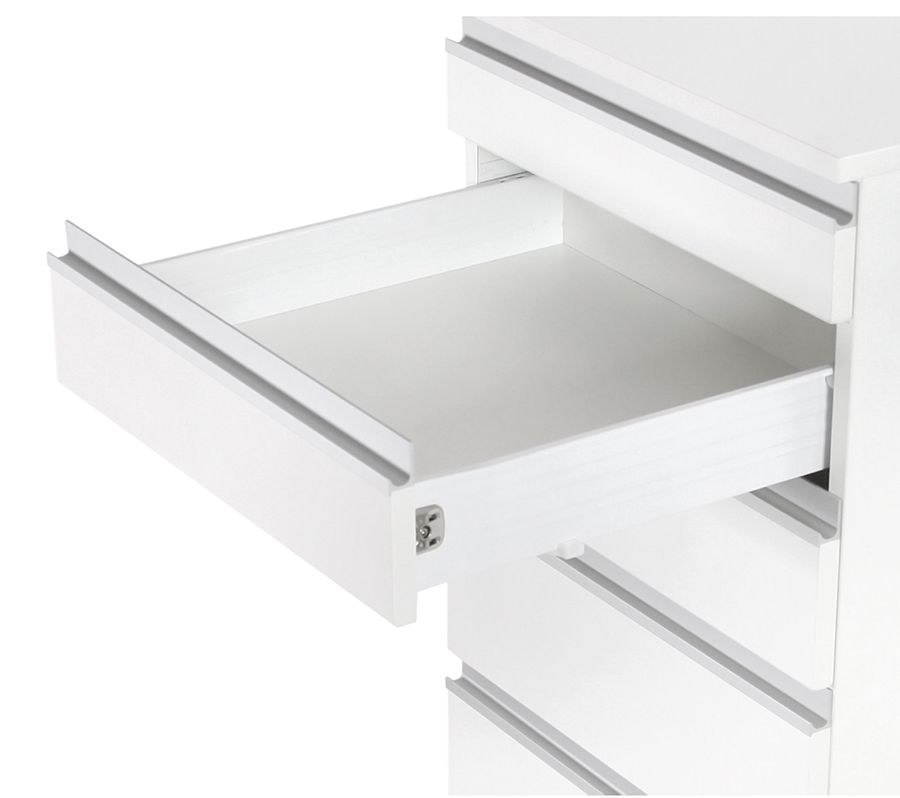 METALBOX metalowe boki do szuflady BIAŁE 350/86 Kolor frontów biały