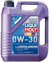 LIQUI MOLY 0W30 Synthoil Longtime 5L A3/B4 8977