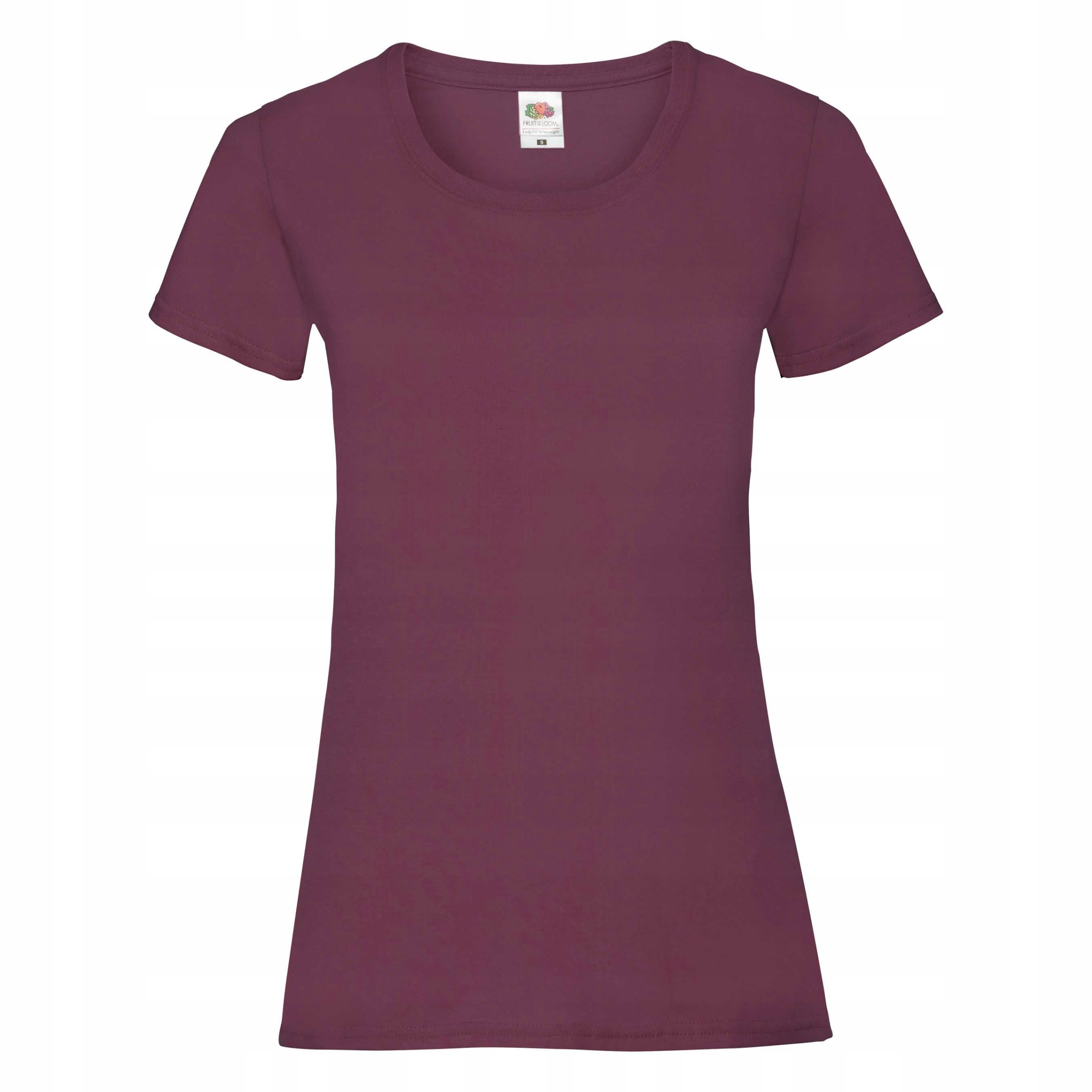 

Koszulka Damska Fruit Of The Loom T-shirt Burg S