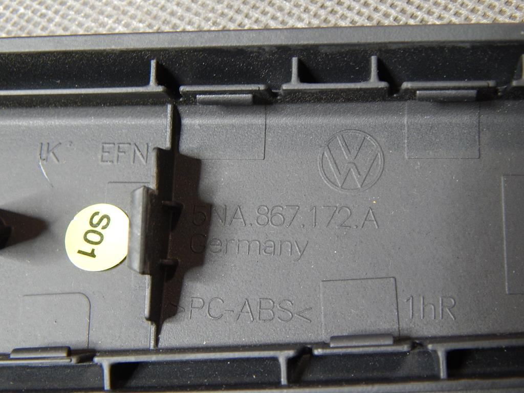 VW TIGUAN II 5NA kryt úchytu 5NA867172A
