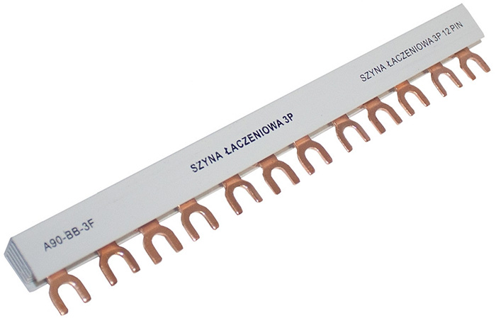 

Szyna Łaczeniowa Trójfazowa 12M Typ-u 3-F Grzebień