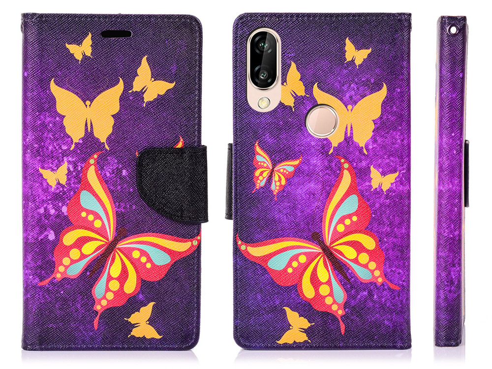 

Etui Portfel Artcase Szkło Do Huawei P20 Lite