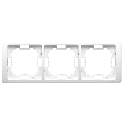 Kontakt-Simon BASIC RAMKA potrójna NEOS BIAŁA