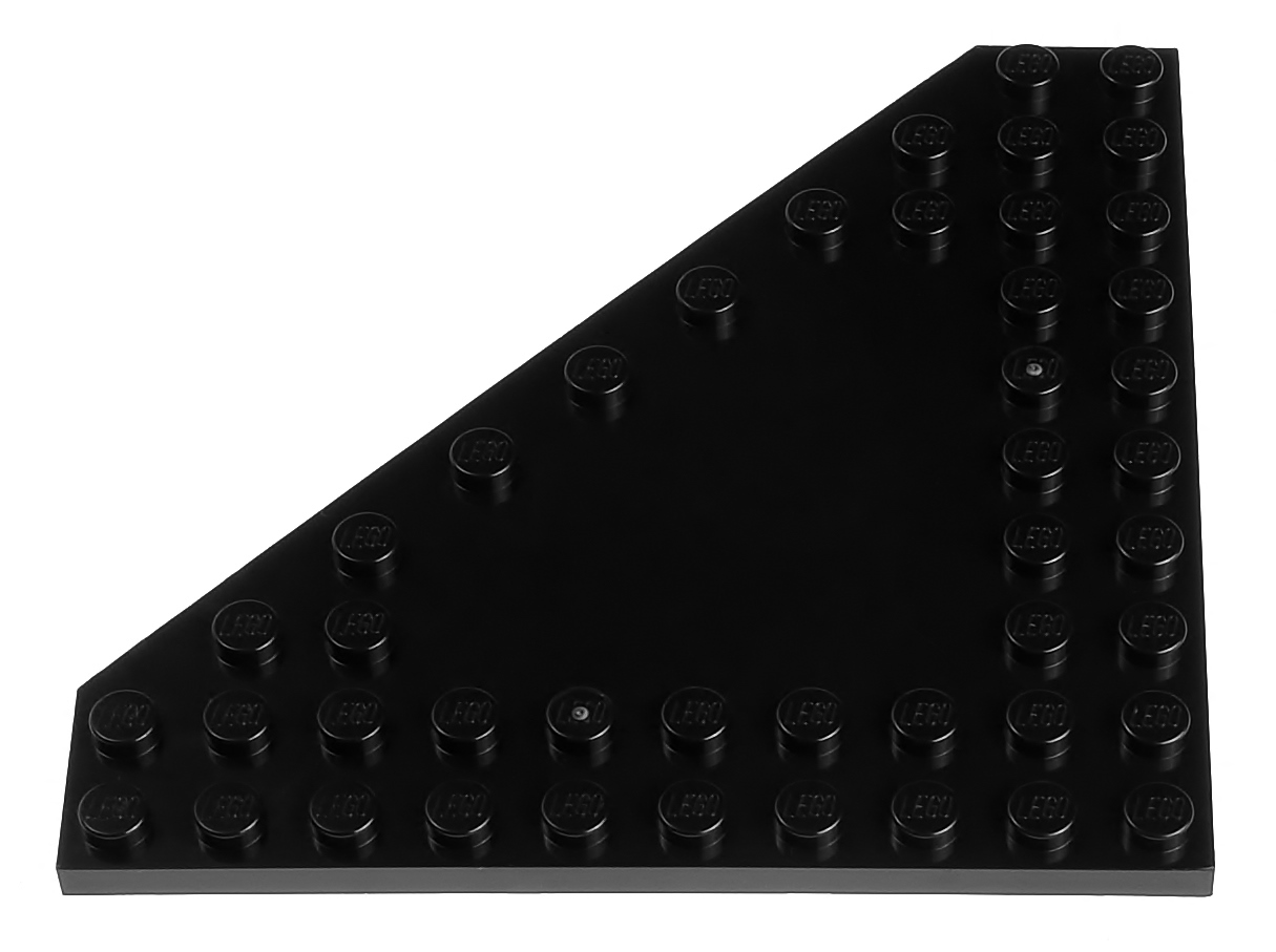 

Lego Płytka ścięta 10x10 92584 czarna