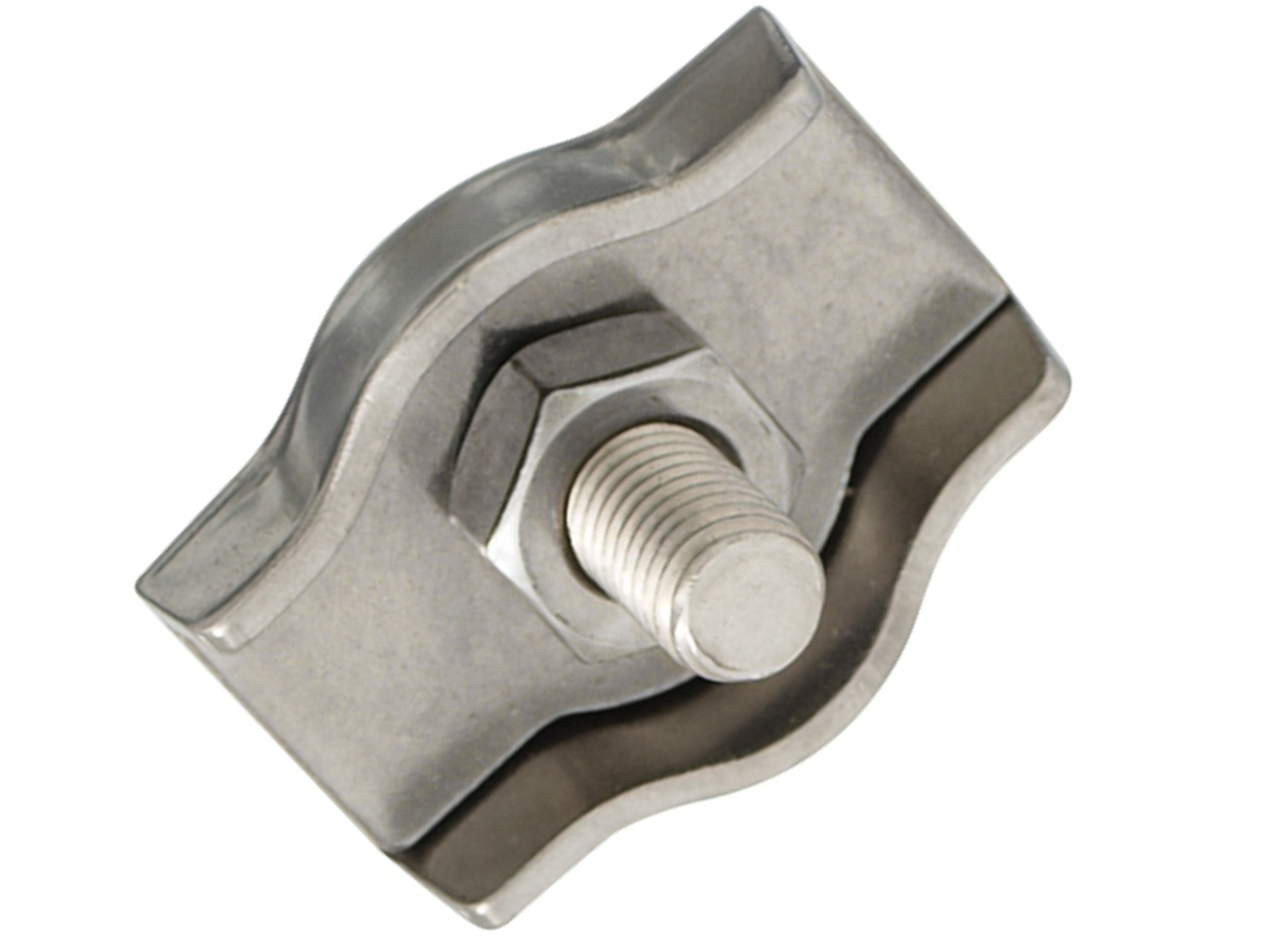 6M ZACISK DO LINY SIODEŁKOWY RYNIENKOWY NIERDZEWNY