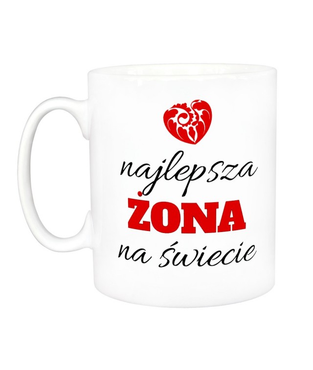 

Kubek dla Żony- Najlepsza Żona, Prezent, Dostawa!!