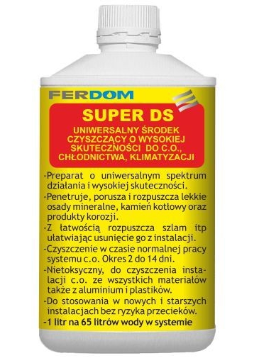 

Ferdom Super-ds Preparat Czyszczący 1L Superfloc