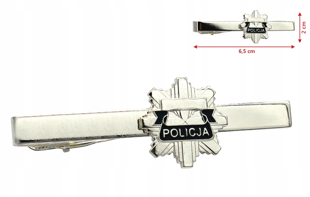 Spinka do krawata POLICJA + szafirove etui бесплатно Вес (с упаковкой) 0,3 кг