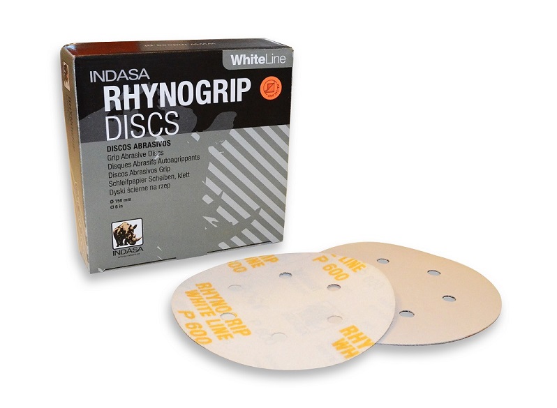 

5 x Indasa Krążek ścierny Rhynogrip 6H White P320