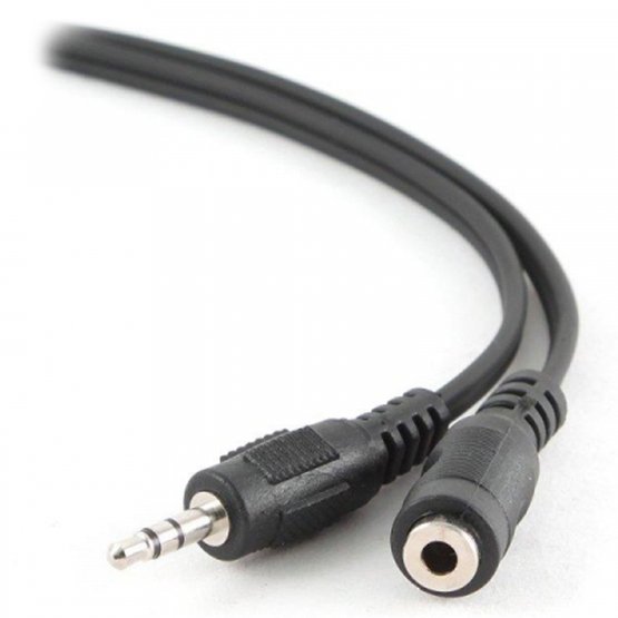 

Kabel jack Przedłużacz miniJACK 3,5mm 3m M-f black