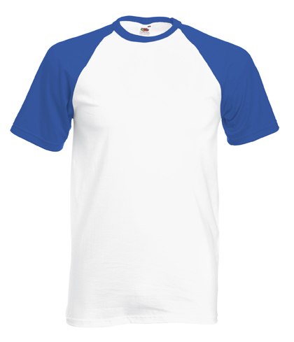 

Koszulka T-shirt Baseball White/Royal Blue M