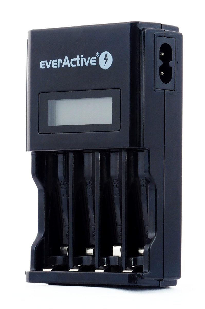 

Ładowarka Aa Aaa everActive NC-450 Black LCD