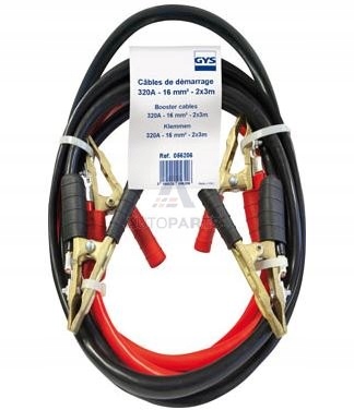 

Kable Rozruchowe Pro 320A 2X3M 16MM2