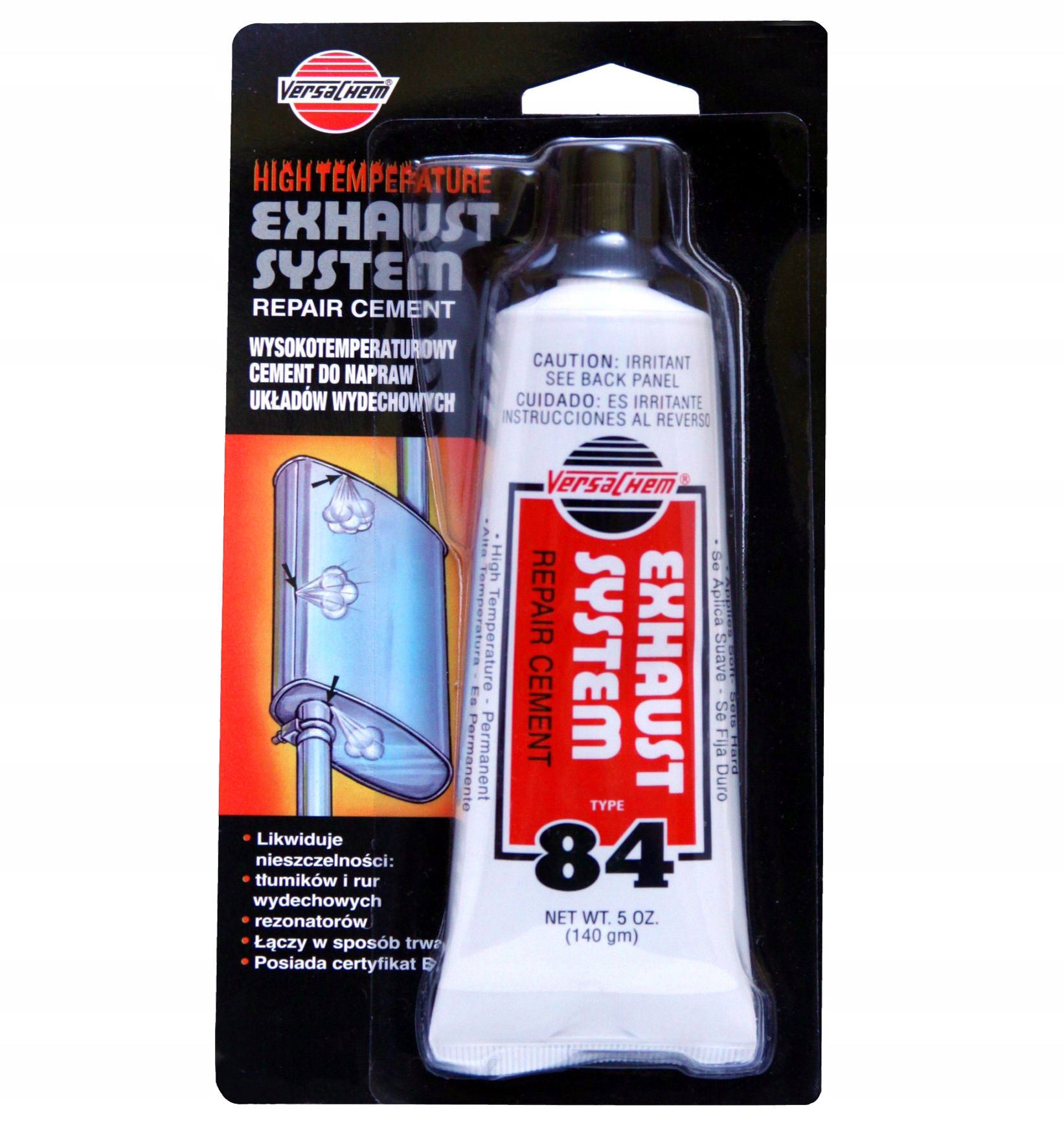 

Versachem Cement do naprawy rur i tłumików 140g