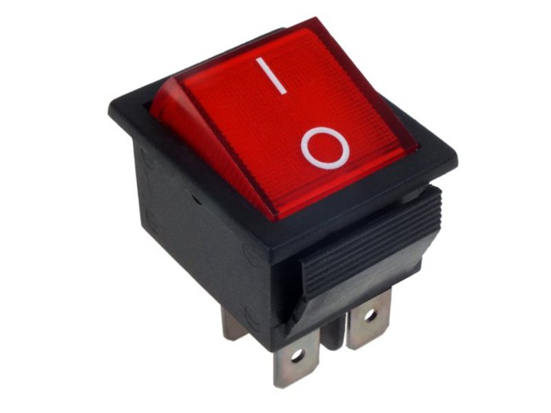 

Przełącznik Podświetlany 4-pin 2-poz 20A 12V DC