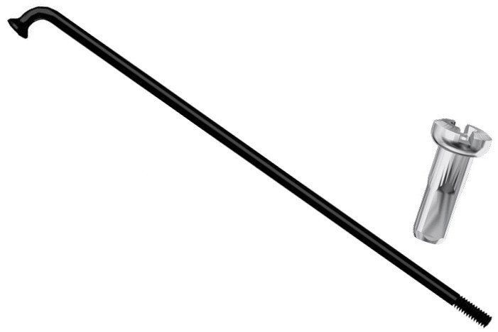 

Szprychy Szprycha Sapim Leader Czarne +Nypel 188mm