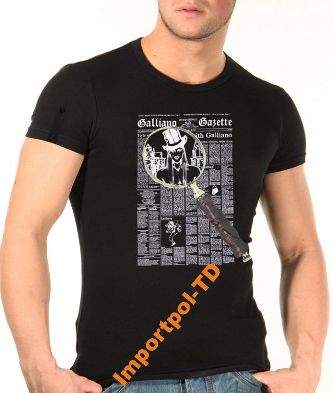 

John Galliano t-shirt koszulka męska roz: M